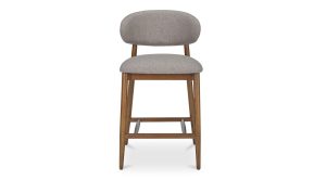 ELLIE COUNTER STOOL PERFORMANCE FABRIC-LIGHT BROWN (5)