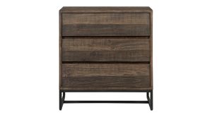 Elena 3 Drawer Nightstand