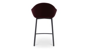 Emily Counter Stool-Wine Velvet (4)