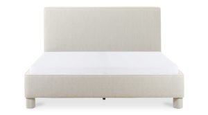 Ichigo Queen Bed- Light Grey