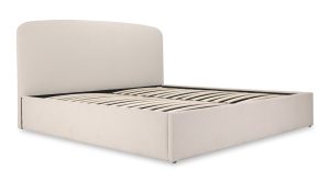 JOAN KING STORAGE BED- CREAM