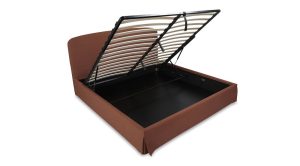 JOAN KING STORAGE BED- RUST