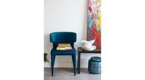 Jennaya Dining Chair-Teal (1)