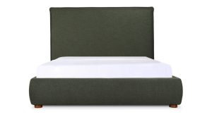 LUZON KING BED TALL HEADBOARD- DEEP FOREST