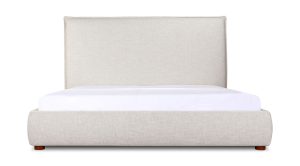 LUZON KING BED TALL HEADBOARD- LIGHT GREY (5)