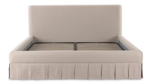 MAREN KING BED- BEIGE