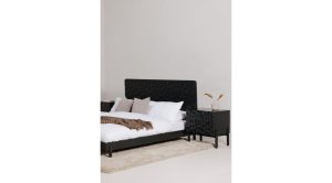 MISAKI KING BED- BLACK