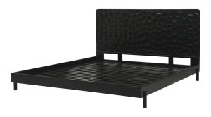 MISAKI KING BED- BLACK