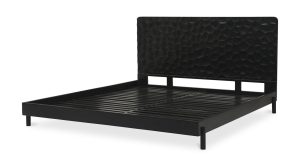 MISAKI QUEEN BED- BLACK