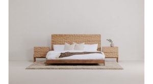 MISAKI QUEEN BED- NATURAL