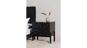 Misaki Nightstand- Black (1)