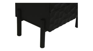 Misaki Nightstand- Black