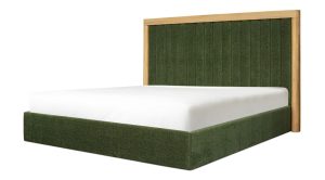 NINA KING BED- FOREST GREEN