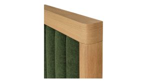 NINA KING BED- FOREST GREEN