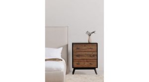 Nova 3 Drawer Nightstand