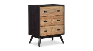 Nova 3 Drawer Nightstand