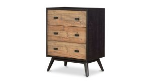 Nova 3 Drawer Nightstand