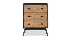 Nova 3 Drawer Nightstand