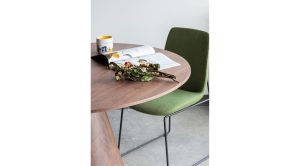 Otago Round Dining Table-Brown