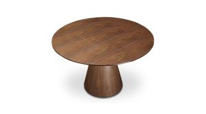 Otago Round Dining Table-Brown