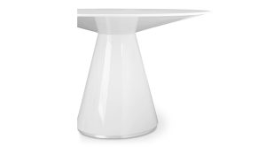 Otago Round Dining Table-White