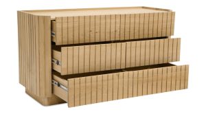 POVERA 6 DRAWER DRESSER-OAK (7)