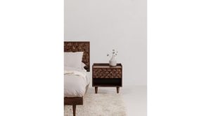 Pablo King Bed- Brown