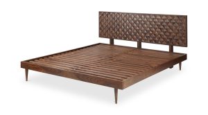 Pablo King Bed- Brown