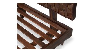 Pablo King Bed- Brown