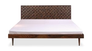 Pablo King Bed- Brown