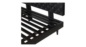 Pablo Queen Bed- Black