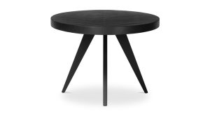 Parq Oval Dining Table- Black (6)