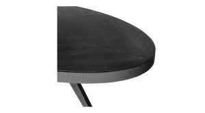 Parq Oval Dining Table- Black