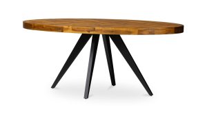 Parq Round Dining Table- Amber