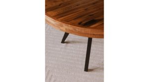 Parq Round Dining Table- Amber