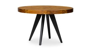 Parq Round Dining Table- Amber (6)