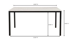 Parson Marble Dining Table Small (8)