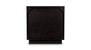 Povera 3 Drawer Nightstand Black (7)