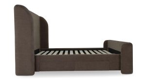 SOPHIA KING BED- BROWN