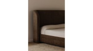 SOPHIA QUEEN BED- BROWN