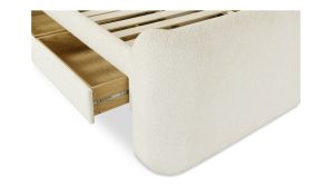 SOPHIA QUEEN BED- CREAM