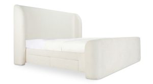 SOPHIA QUEEN BED- CREAM