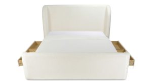 SOPHIA QUEEN BED- CREAM