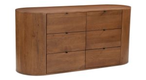 THEO 6 DRAWER DRESSER-BROWN (4)