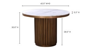 Tower Dining Table-White (4)