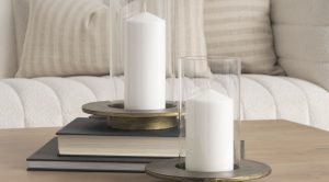 Vivian Candle Holders S/2