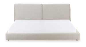 ZEPPELIN KING BED- LIGHT GREY