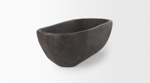 Athena Wooden Bowl Black