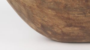 Athena Wooden Bowl Brown