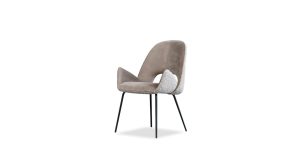 DOLCE DINIHG CHAIR- TAUPE (1)